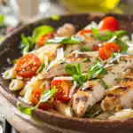 salade de pâtes aux poulet