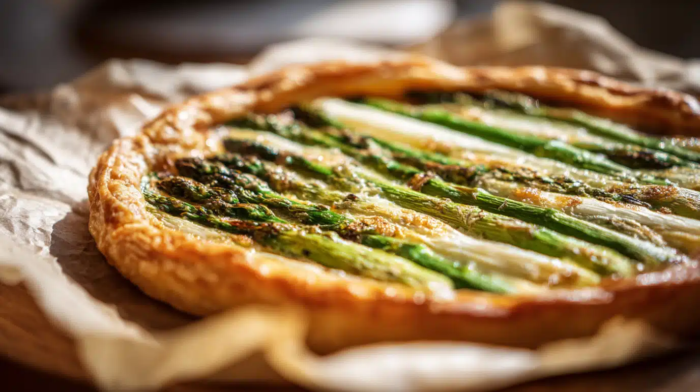 Tarte aux asperges : recette fondante et facile pour un repas de saison