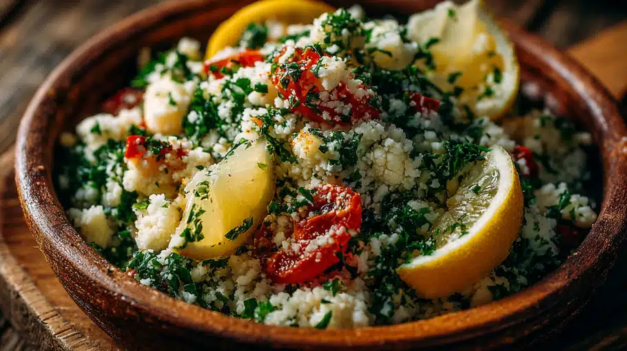 Taboulé de Chou Fleur : Recette Fraîche, Légère et Rapide pour l’Été