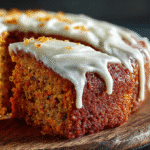 Carrot cake moelleux avec glaçage cream cheese