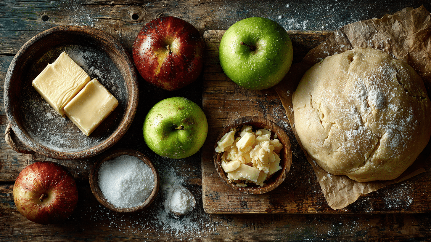 ingrédients tarte tatin grand-mère