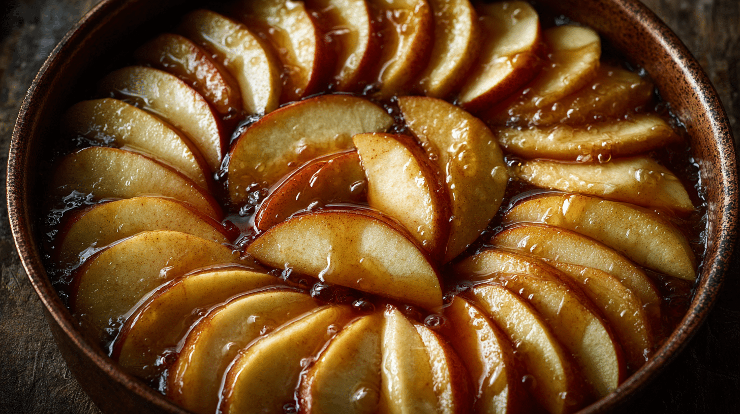 pommes tarte tatin