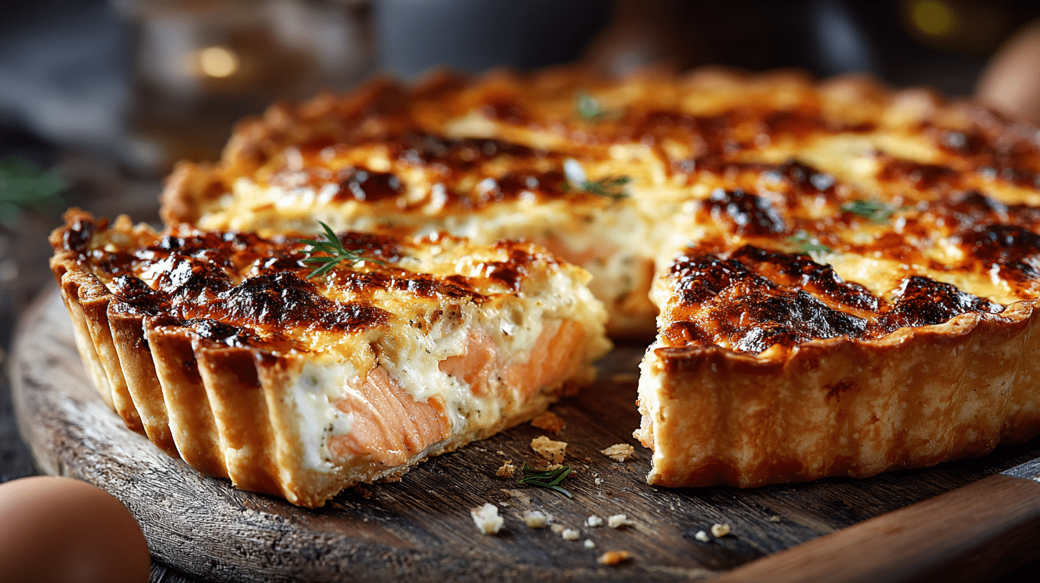 Quiche au saumon : recette facile, gourmande et variations savoureuses