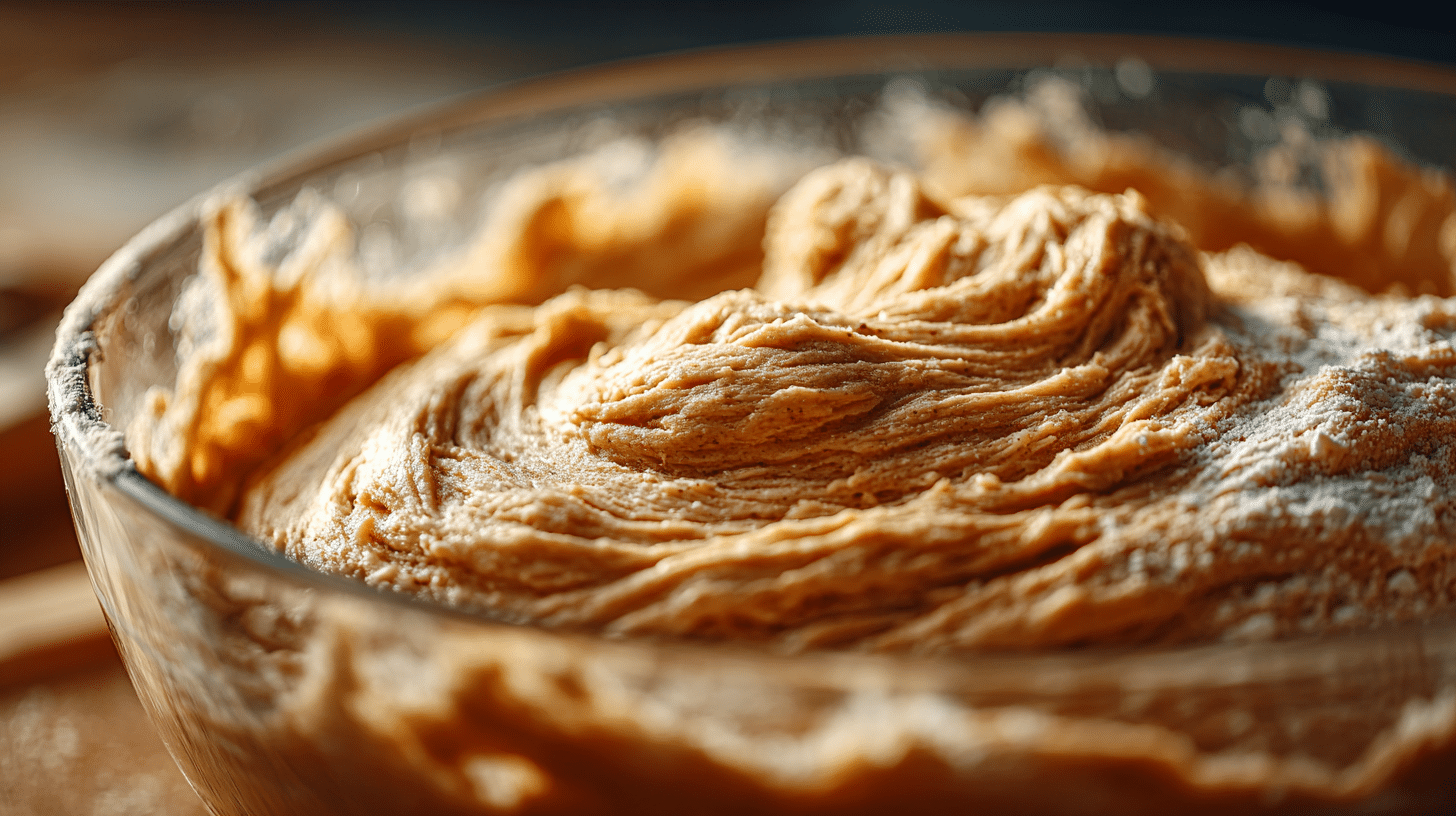 pâte à cinnamon roll en pousse lente au réfrigérateur