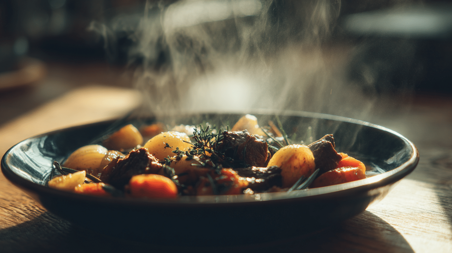 Ragoût du pauvre aux légumes et bœuf version express – plat réconfortant d’automne