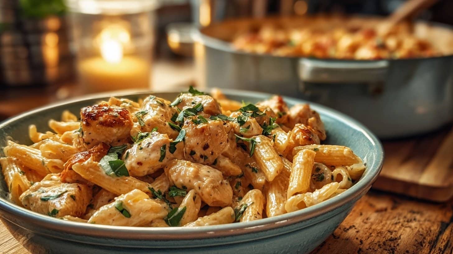 Pâtes au Poulet « Épouse-moi »