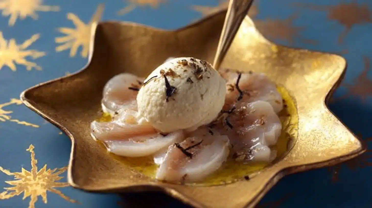 Carpaccio de Saint-Jacques : Une Elegance Fruitée et Fraîche
