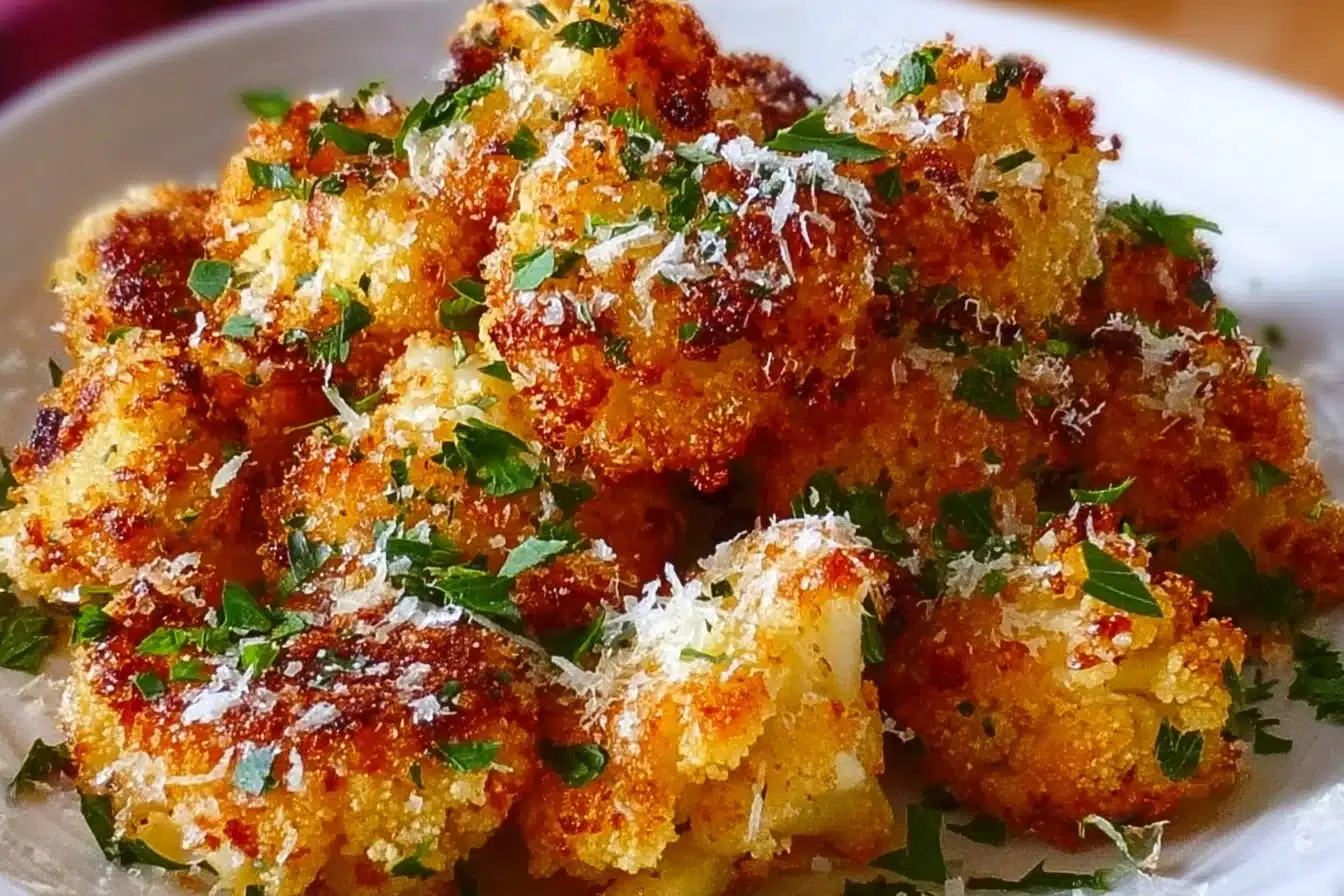 Chou-fleur Croquant et Savoureux au Parmesan