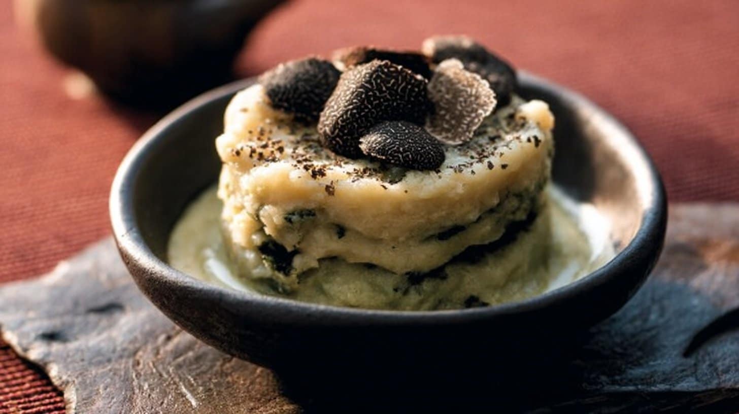 Pressé de céleri aux truffes