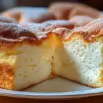 Gâteau Nuage Grand-Mère, une douceur légère et savoureuse pour tous.