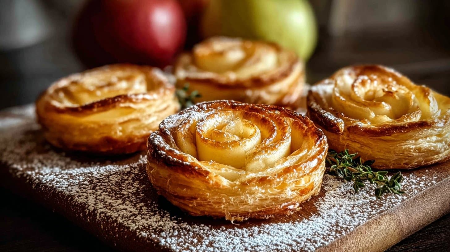 Roulés Feuilletés aux Pommes Express