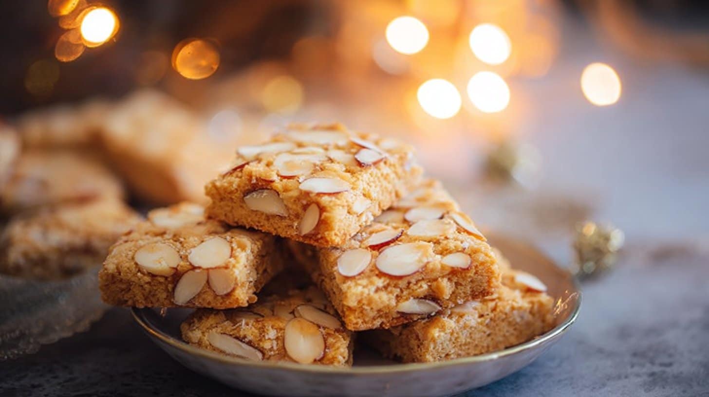 Sablés de Noël au miel et amandes