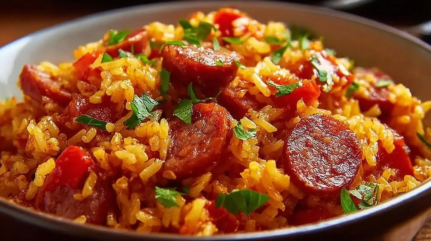 Le Meilleur Riz au Chorizo du poulet et à la Tomate : Un Élégant Plat Familial