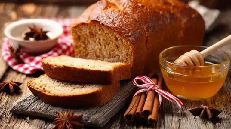 Pain d'Épices moelleux aux épices traditionnel français fait maison