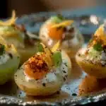 Recette de pommes de terre farcies garnies de légumes et de fromage