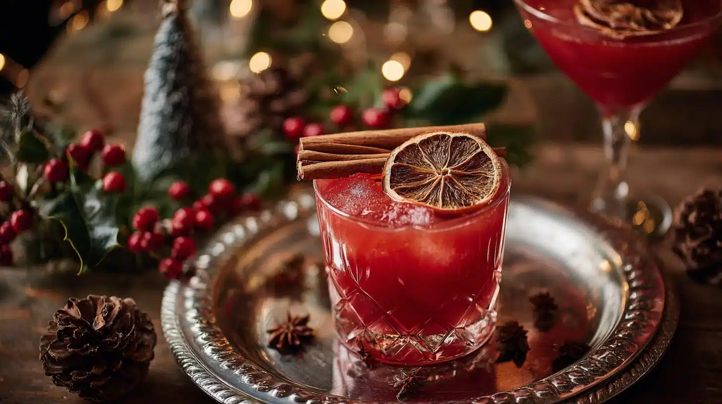Punch de Noël : Une Boisson Douce et Énergisante à la Clémentine et Cranberry
