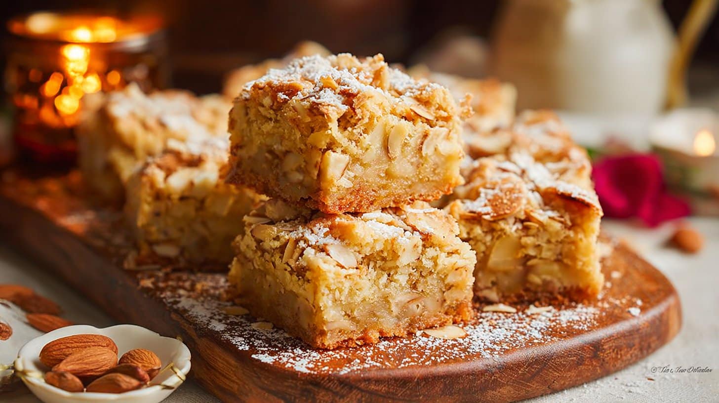 Crumble Squares with Almonds