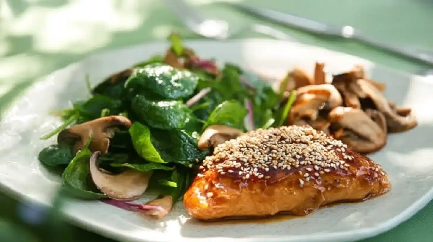 Salade d’épinards au foie gras poêlé : Un plat élégant et réconfortant