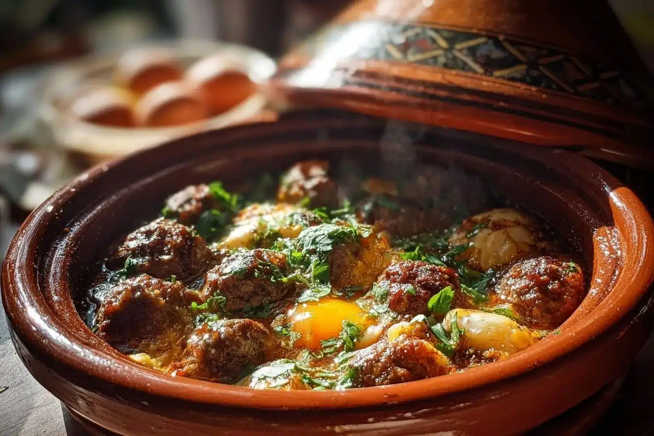 Tajine de Kefta aux Œufs : Un Plat Réconfortant et Savoureux