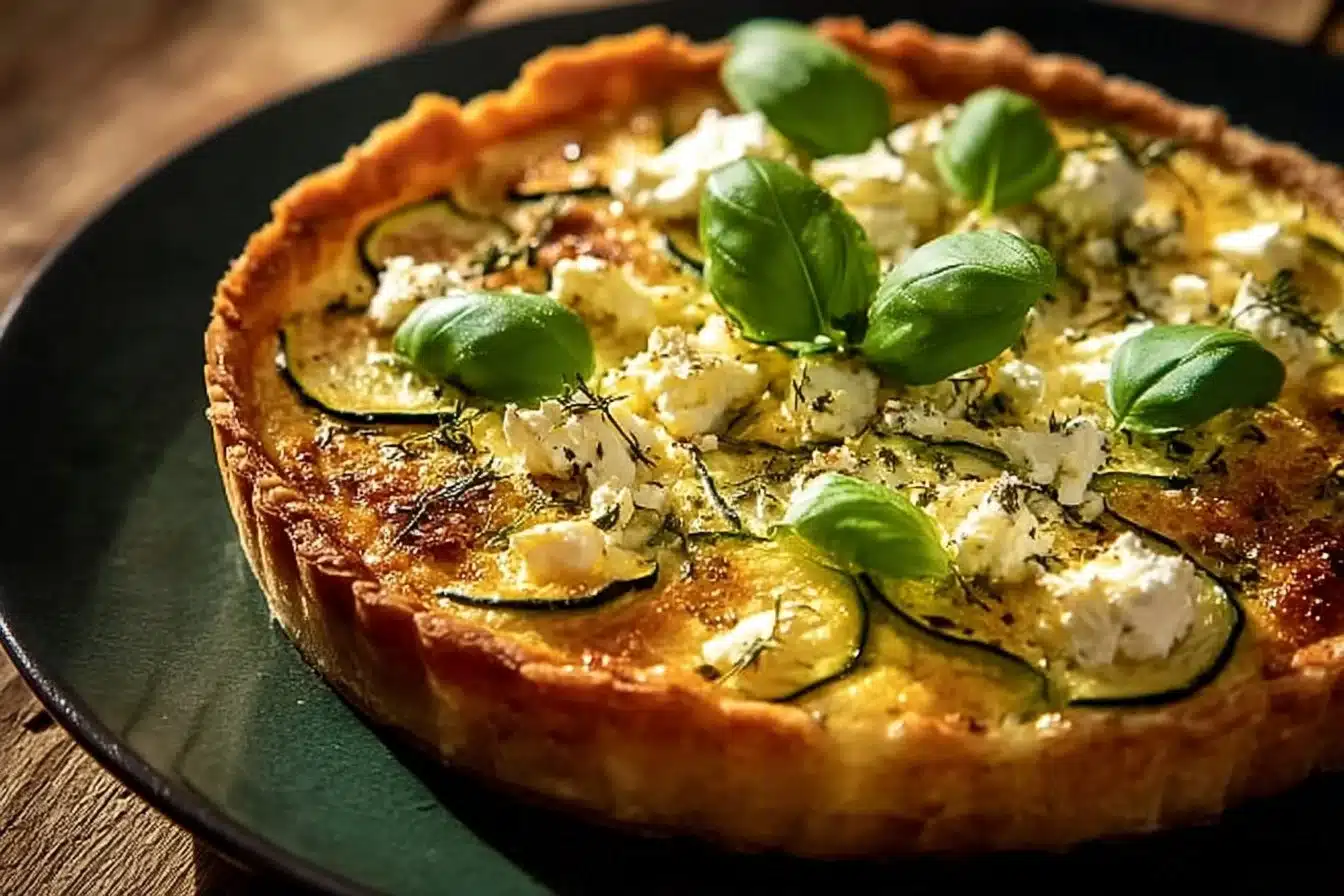 Tarte aux Courgettes et Feta : Une Recette Simple et Réconfortante