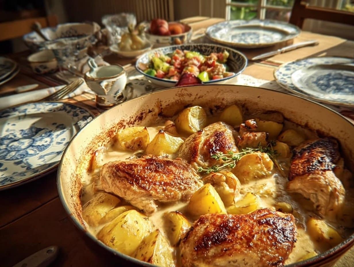 Poulet à la Normande