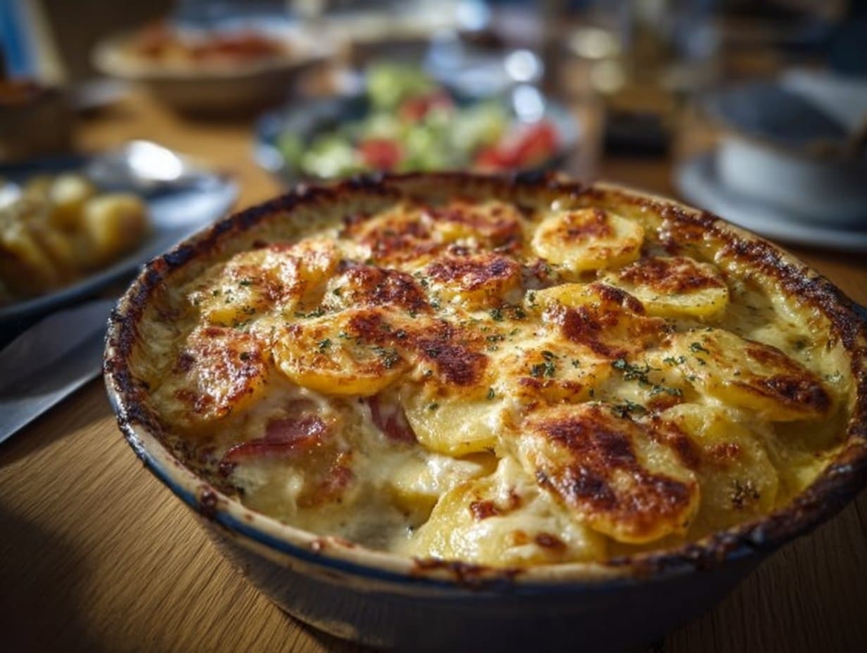 Tartiflette Traditionnelle au Reblochon : Recette Savoyarde Ultra Fondante