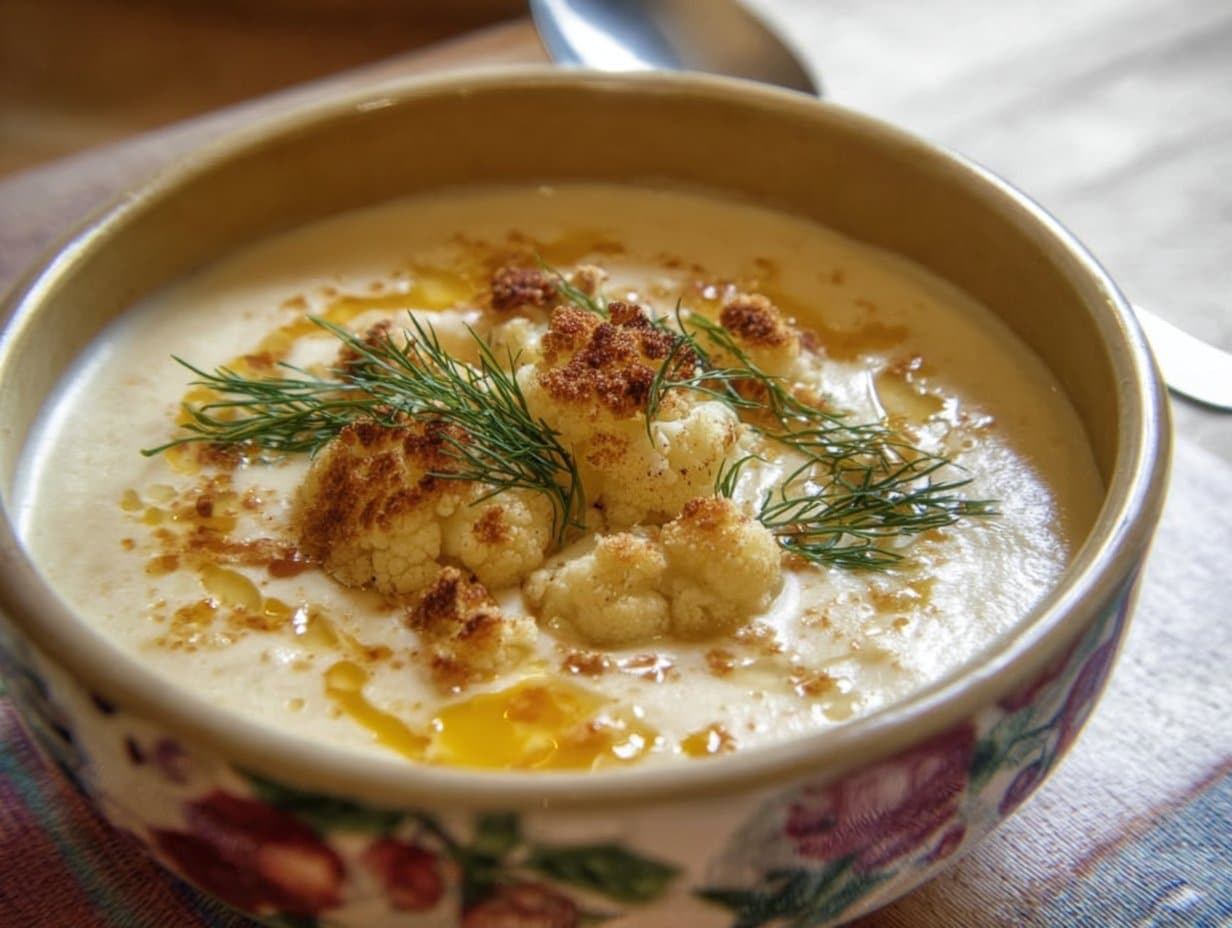 Velouté de chou-fleur