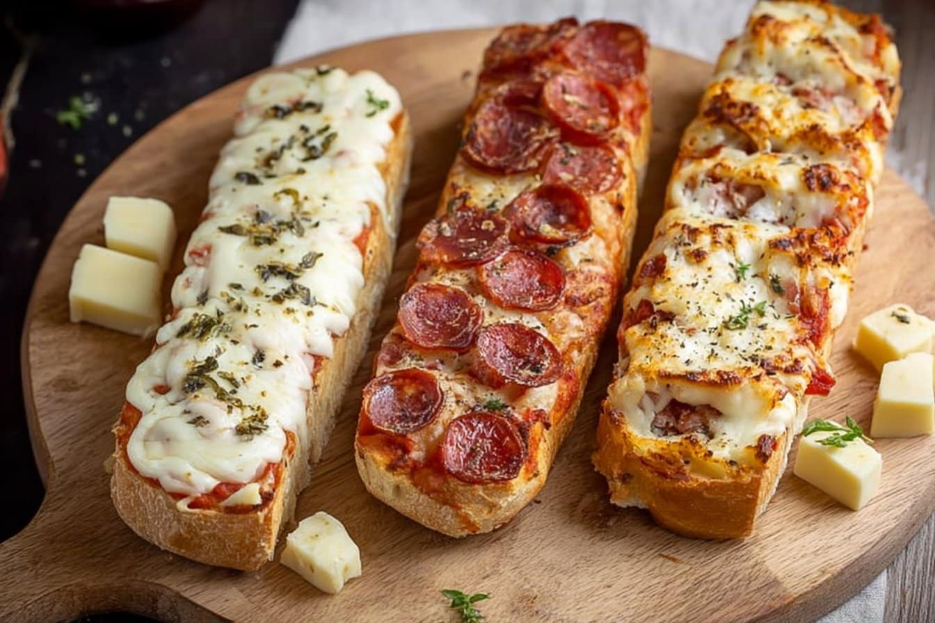 Pizzas Variées avec Pâte Maison