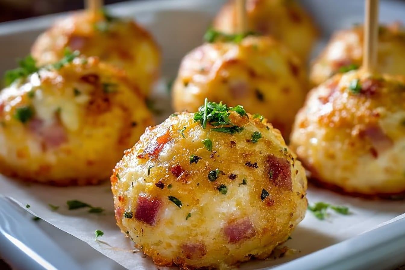 Cakes Pops Salés Jambon-Fromage : Une Bouchée Gourmande et Savoureuse