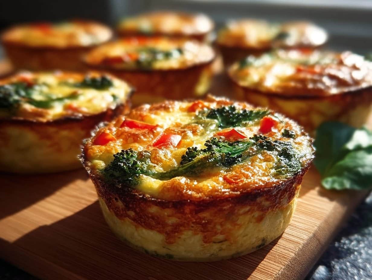 Mini-quiches aux légumes