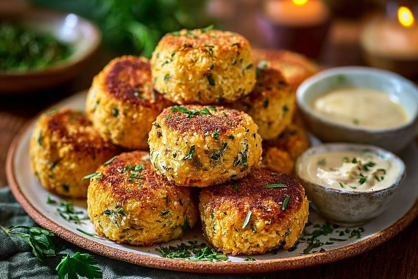 Croquettes de thon aux herbes fraîches
