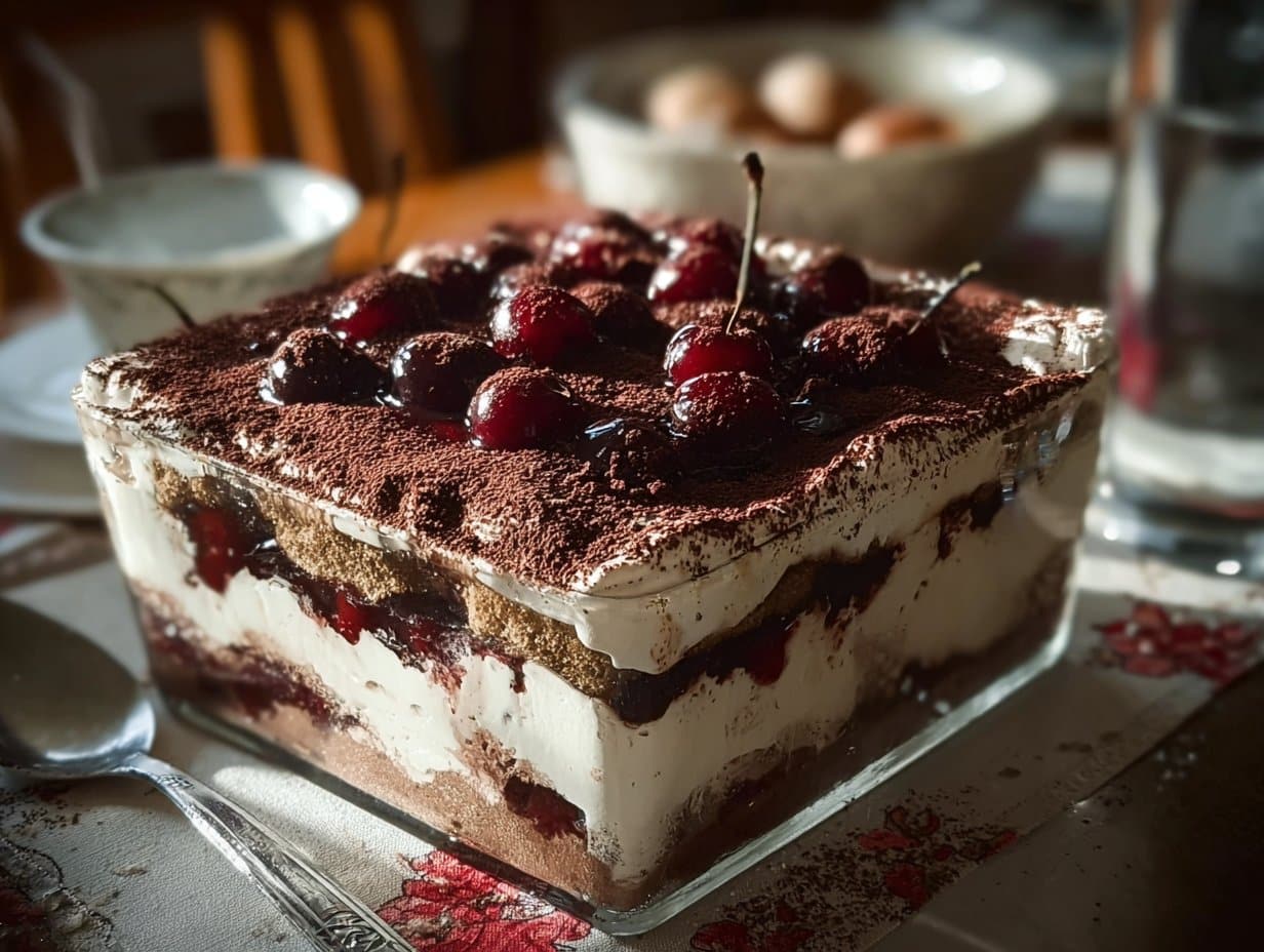 Tiramisu Forêt-Noire