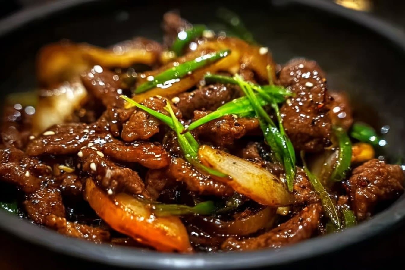 Bœuf Sauté aux Oignons