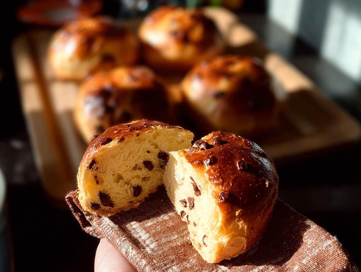 Brioche au chocolat