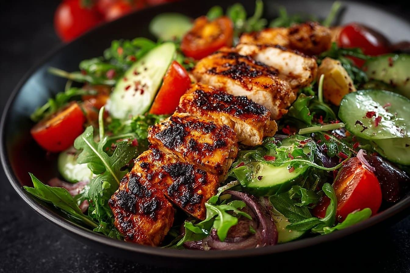 Salade de poulet Buffalo