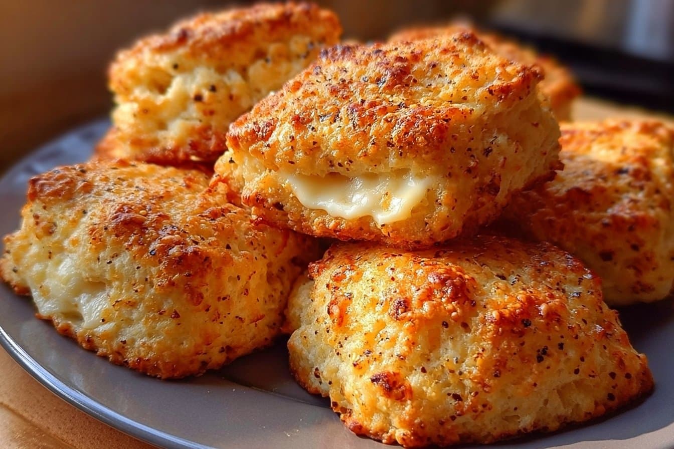 Biscuits apéro moutarde et Comté