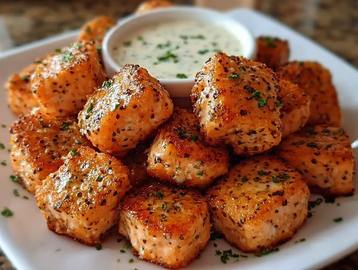 Bouchées de Saumon Bang Bang