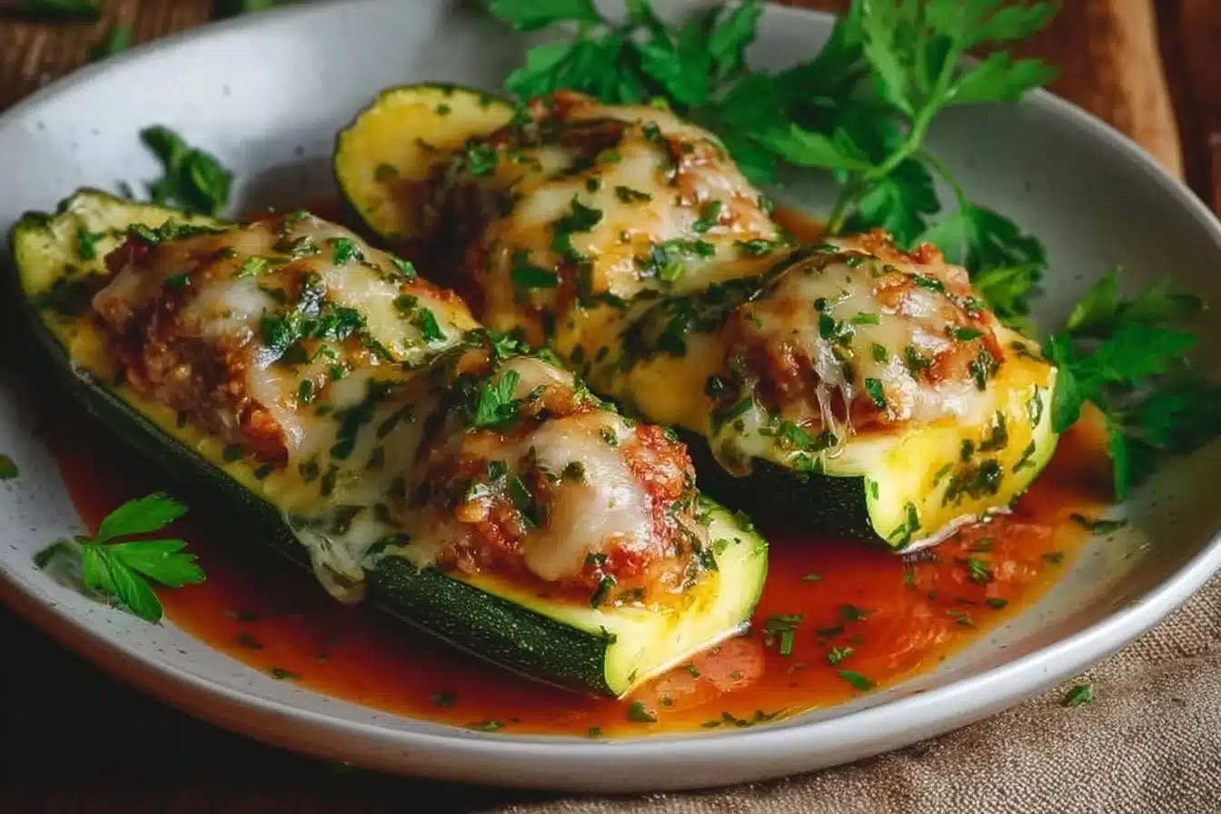 Courgettes Farcies Légères