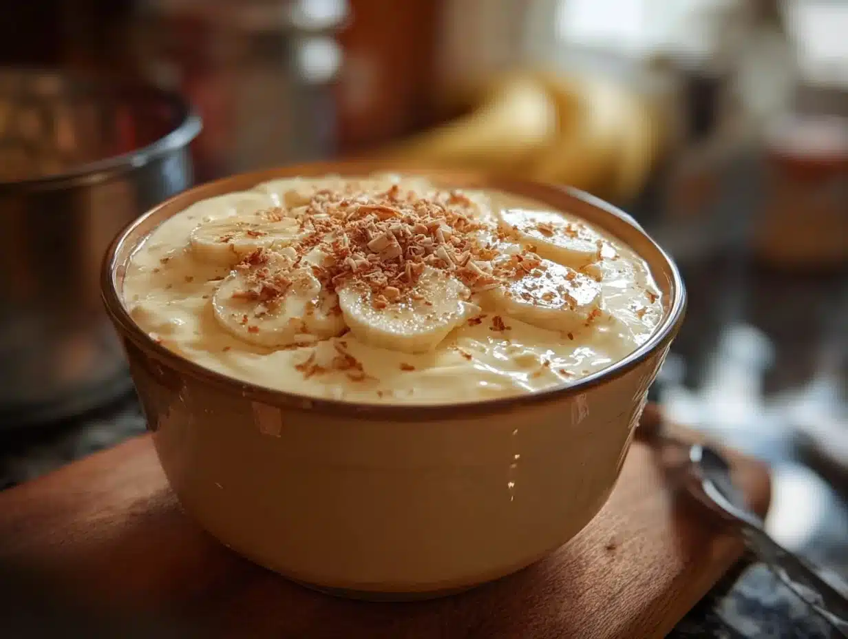 Crème Banane Maison