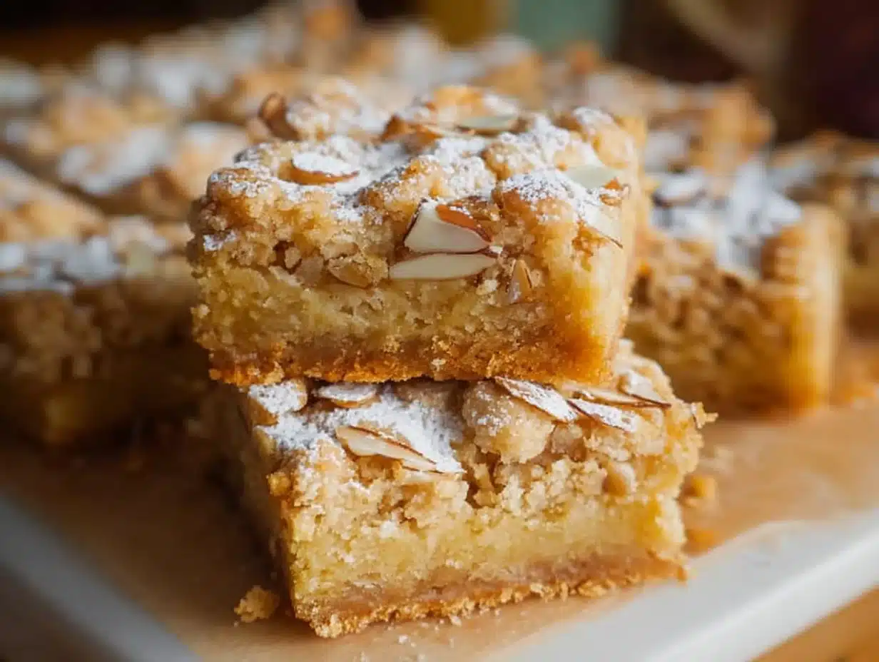 Délicieuses Carrés Généreux aux Amandes