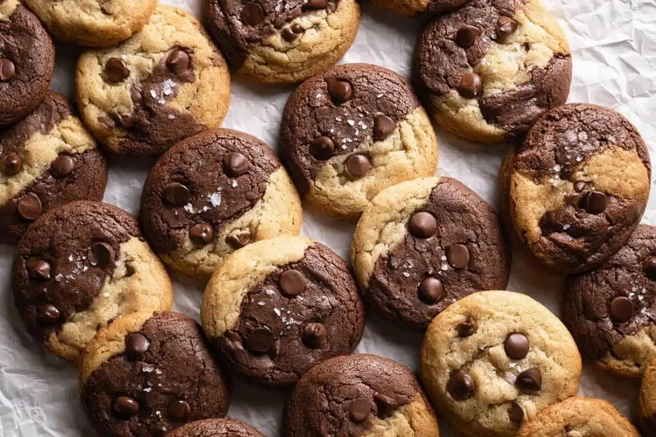 Délicieux cookies brookie