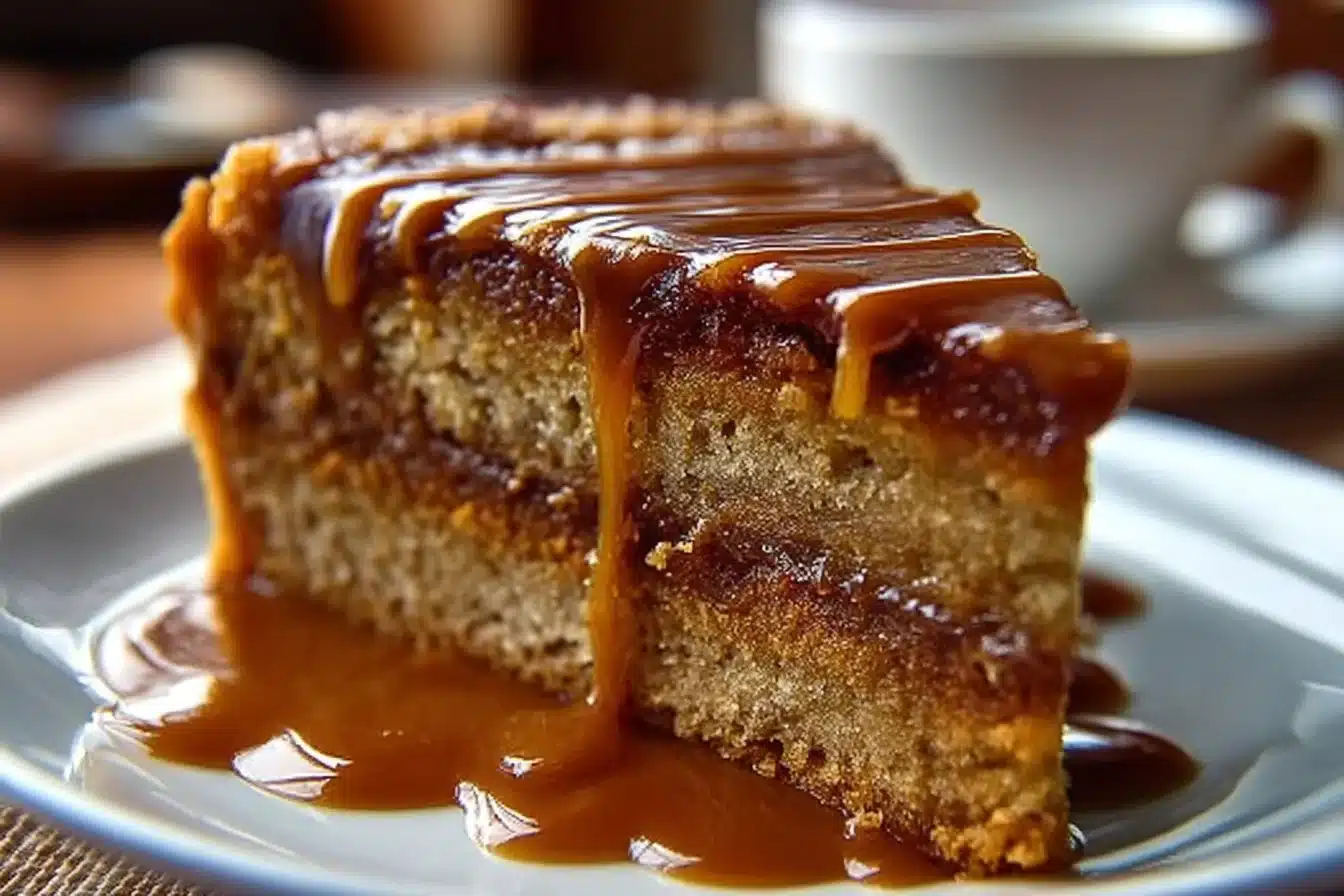 Gâteau au caramel beurre salé