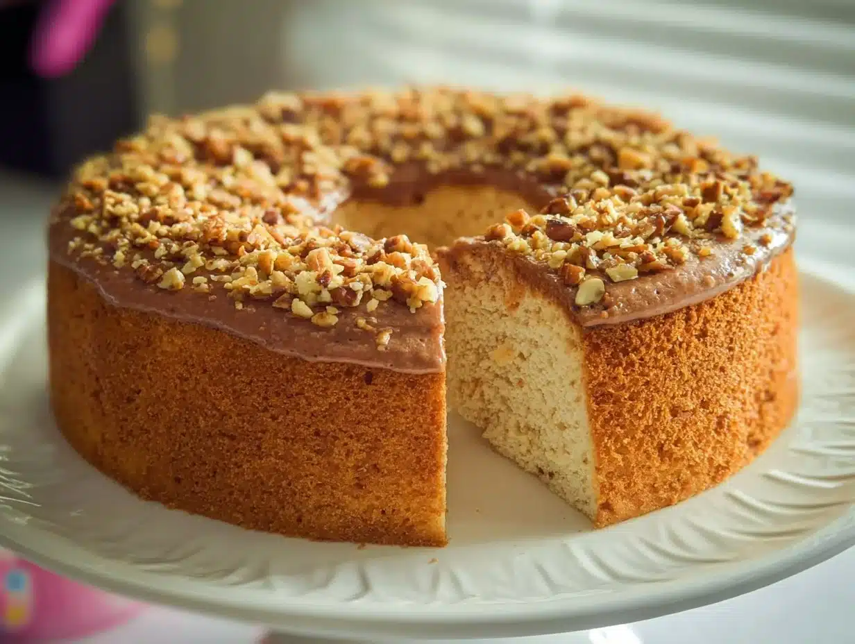 Gâteau nuage praliné