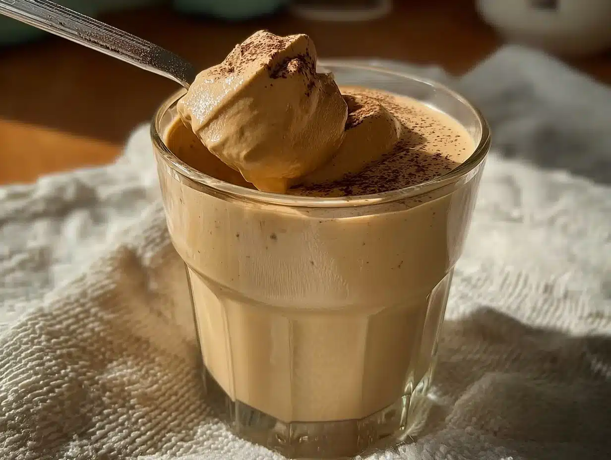 Mousse au café légère et délicieuse