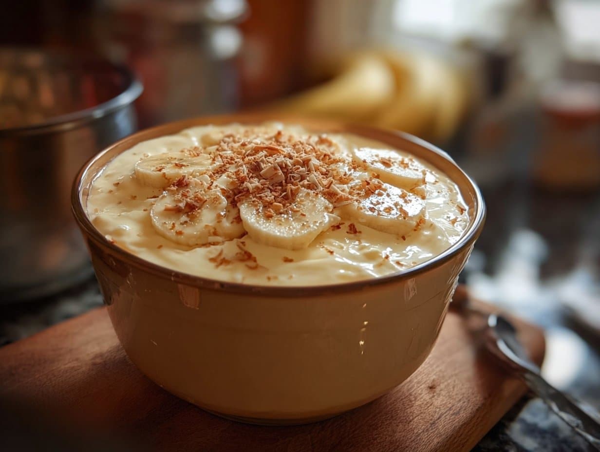 Crème Banane Maison