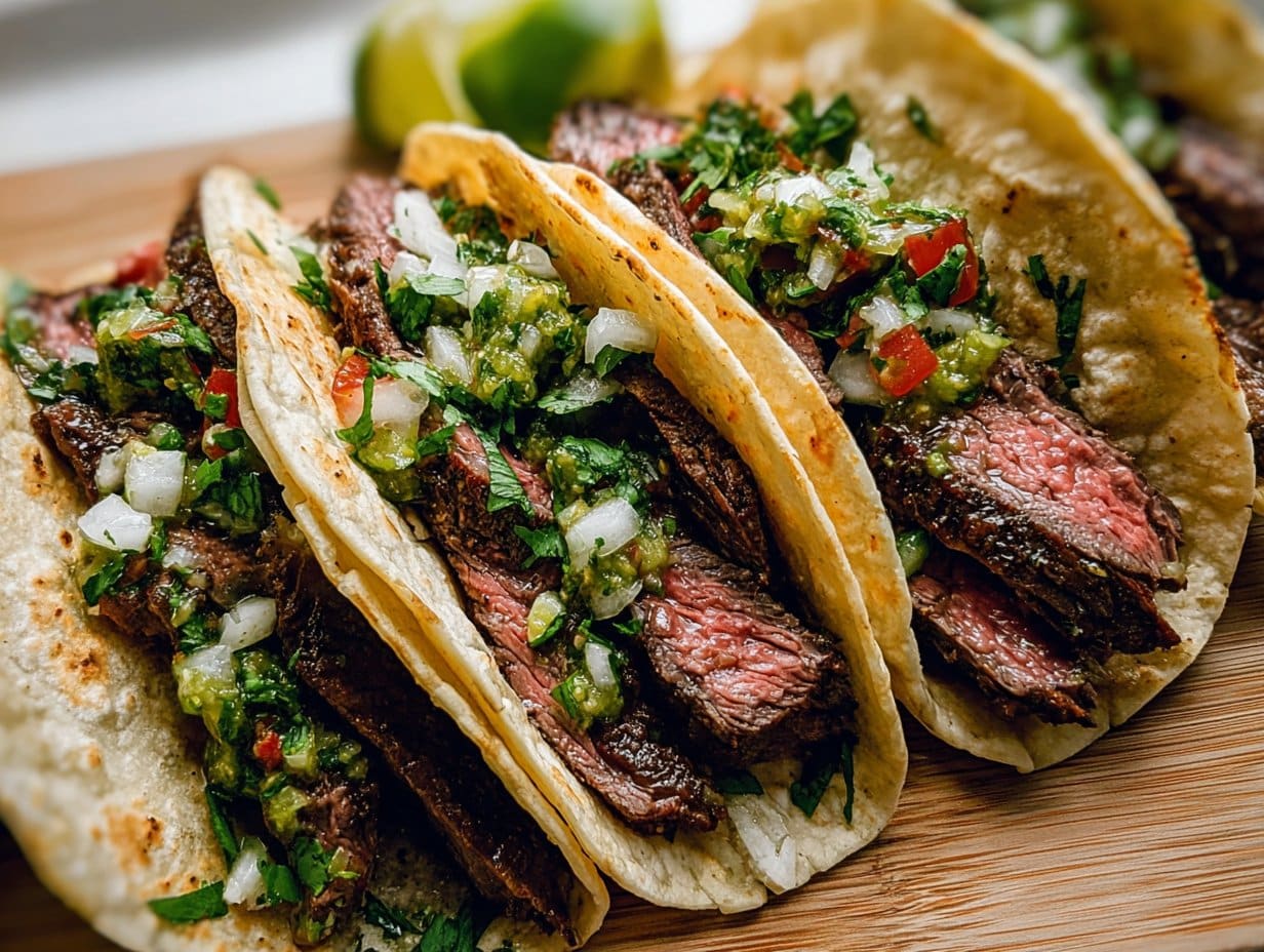 Tacos de viande grillée
