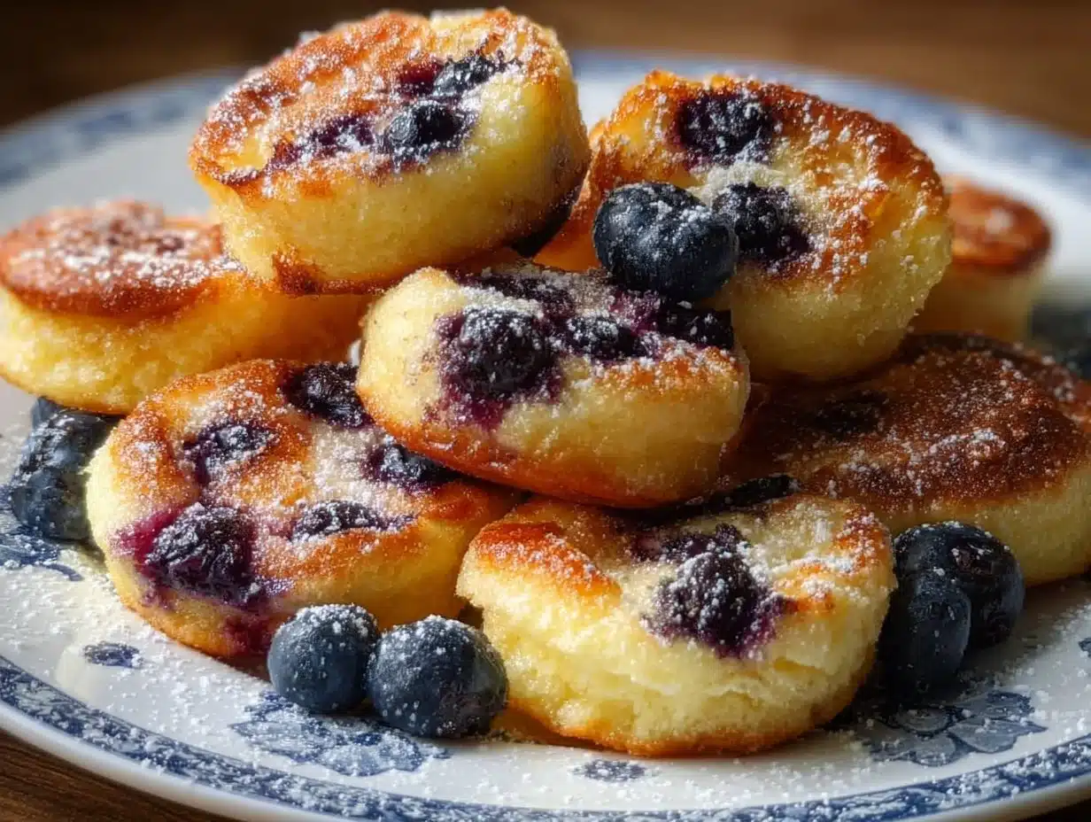 Pancake Bites Myrtilles & Citron