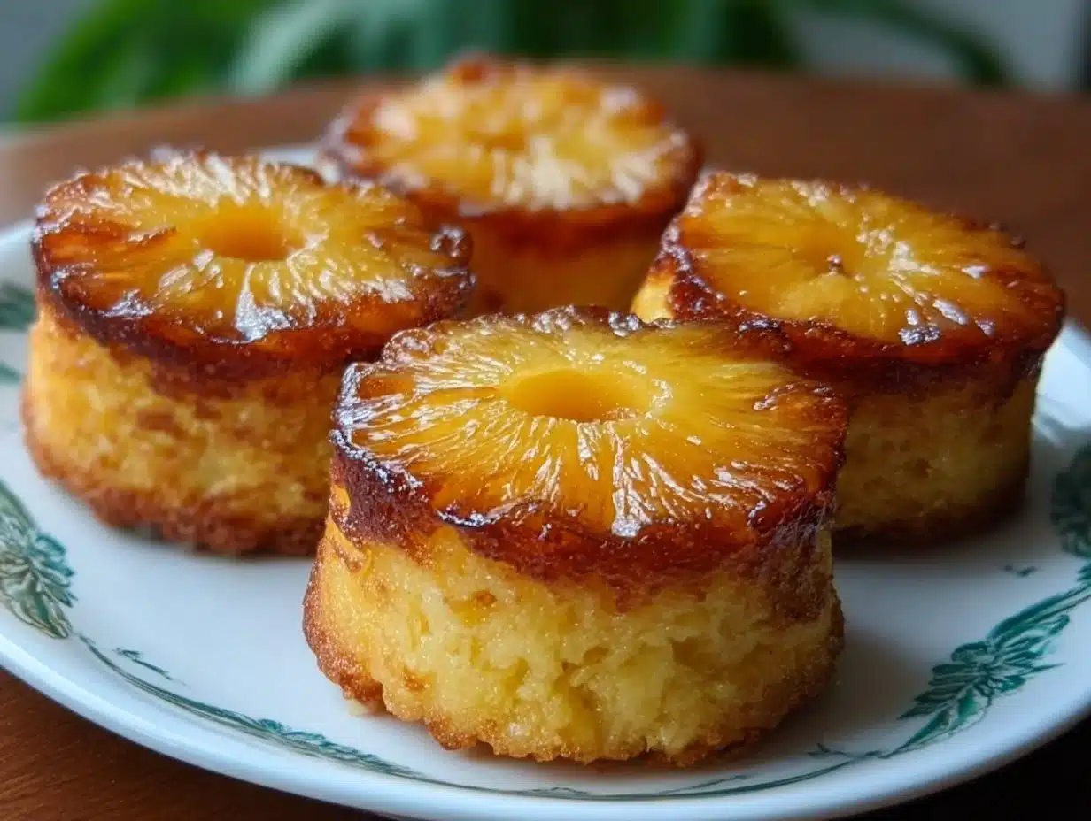 Petits Moelleux Renversés à l’Ananas & Mascarpone