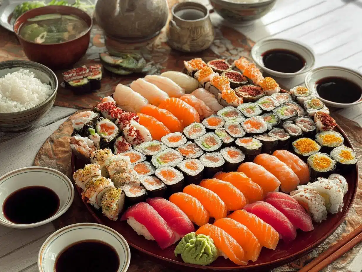 Plateau de Sushi Élégant