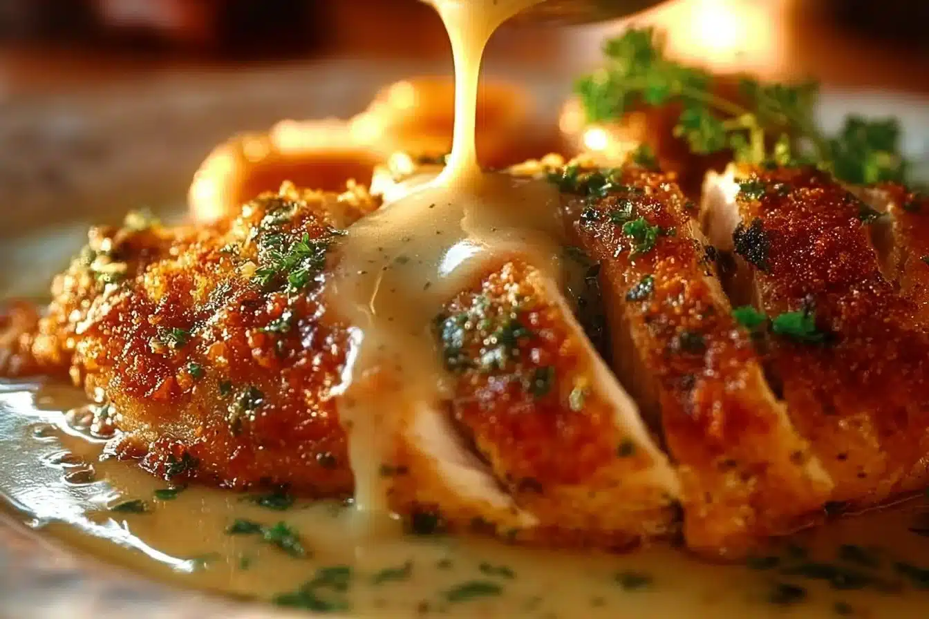 Poulet Parmesan Crémeux